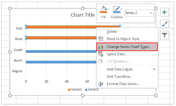 Split Chart Excel