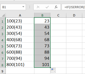 doc somme des nombres entre parenthèses 2