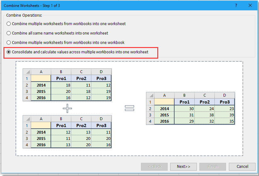 doc sum same column across sheets 11