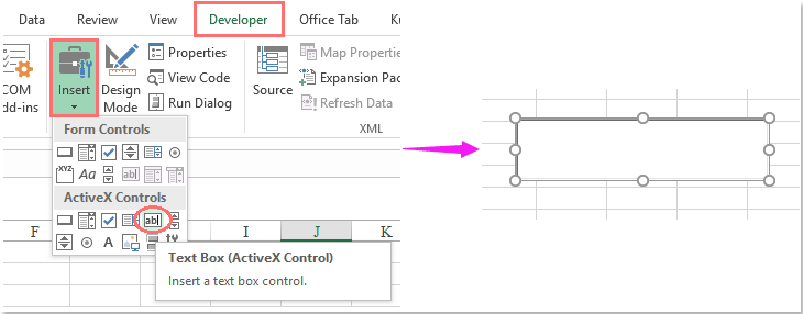 doc kotak teks nilai default 1