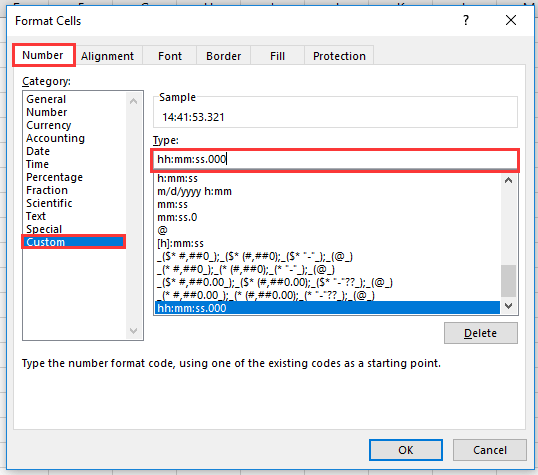 doc diferença de tempo com milissegundos 2