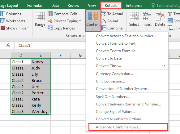 How To Quickly Transpose Group Of Rows To Column In Excel 5715