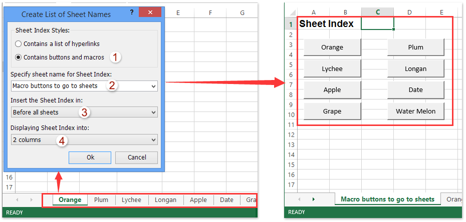 ad create list of sheet names 1