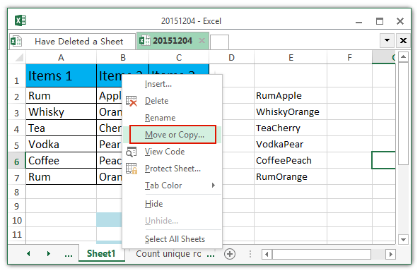 doc undo restore deleted sheet 5