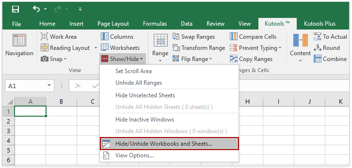 How To Unhide Hidden Sheets In Excel