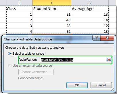 update pivot tables in excel