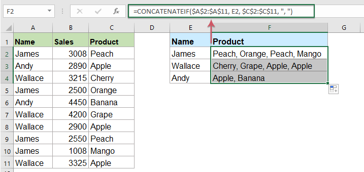How To Vlookup To Return Multiple Values In One Cell In Excel 