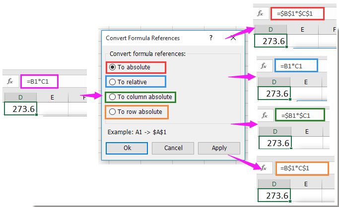 microsoft excel formulas convert to access formulas