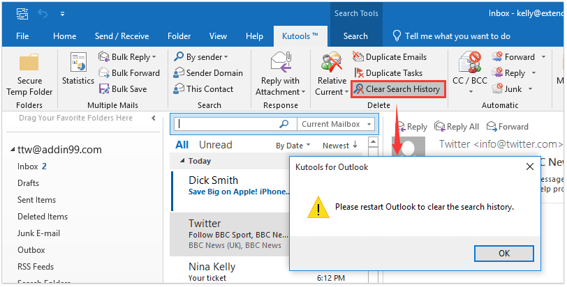 How To Search Emails By Recipients Names In Outlook 