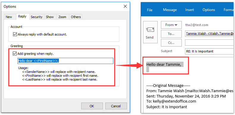 автоматичне привітання