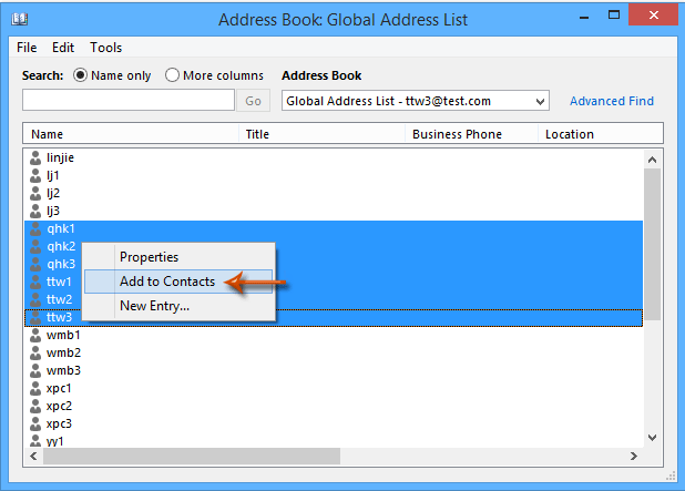 how-to-add-contacts-from-global-address-list-address-book-in-outlook