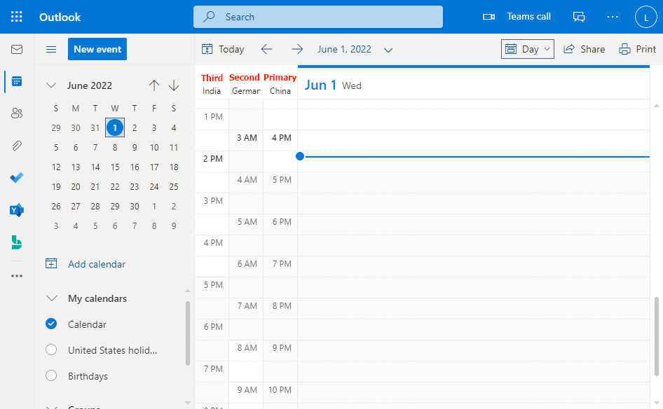 How To Add Multiple Time Zones In Outlook Calendar