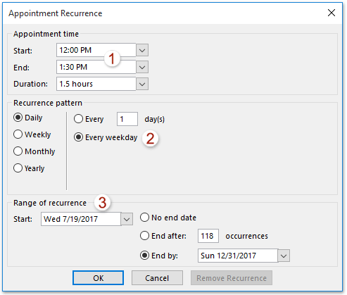 How to block out /off time in Outlook calendar?