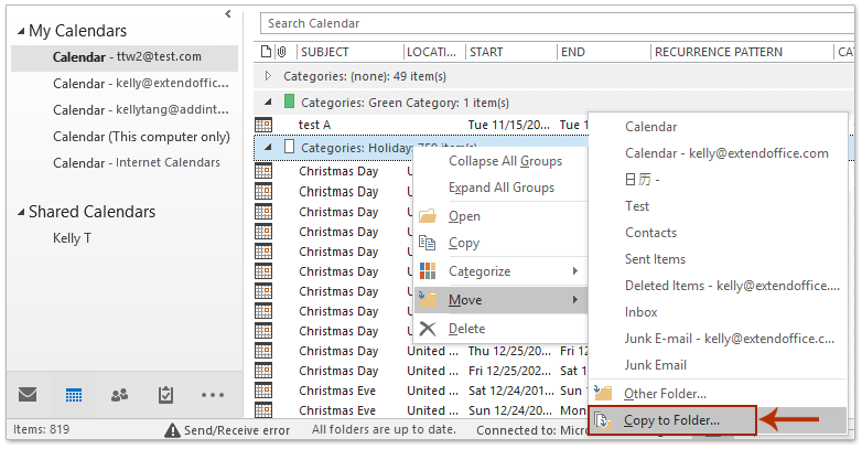 Shared Holiday Calendar Outlook Crownflourmills