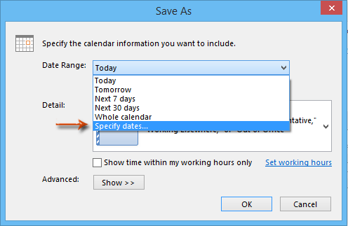 how to import ical to outlook