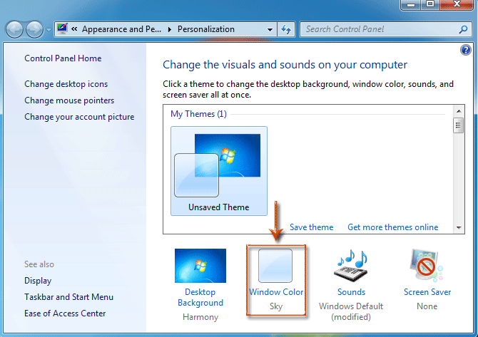 how to make text smaller in windows 7