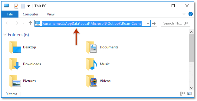 windows 10 microsoft outlook autocomplete