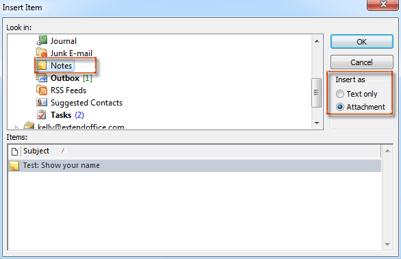 Hoe U Een Notitie Aan Een E-Mail Kunt Toevoegen/Bijvoegen Outlook?