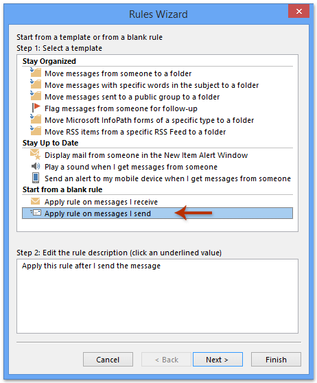 rule auto cc outlook for mac 2016