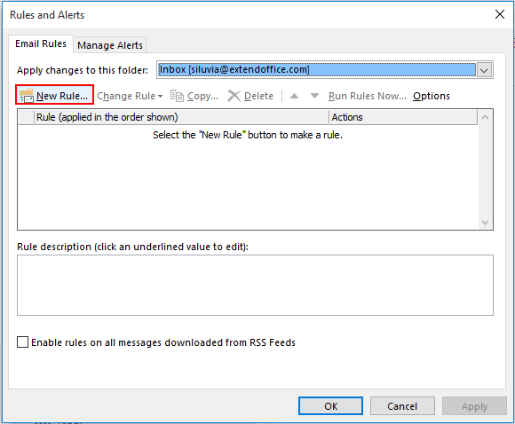 How to block out of office reply emails in Outlook?