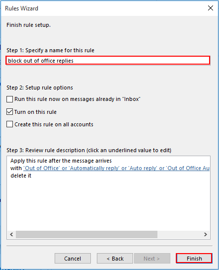 how to turn off out of office in microsoft outlook