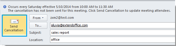 How To Cancel One Meeting In A Series In Outlook 