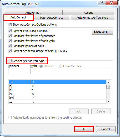 Implicaties Master diploma vingerafdruk Hoe autocorrectie in Microsoft Outlook uitschakelen?