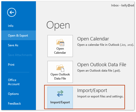 cardminder export to outlook