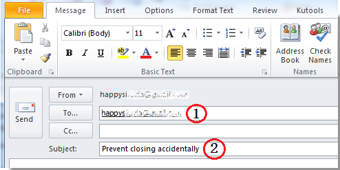 outlook 365 delete emails at exit