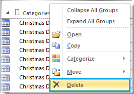 How to remove or delete holidays from calendar in Outlook?