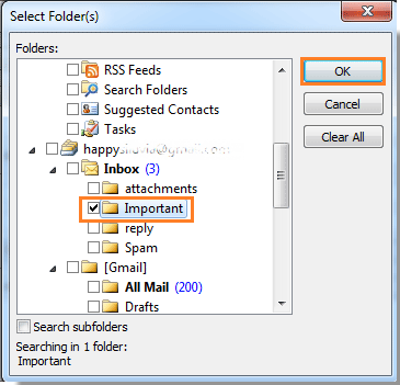 Como Mostrar La Ruta Completa De La Carpeta De Los Resultados De Busqueda De Correo Electronico En Outlook