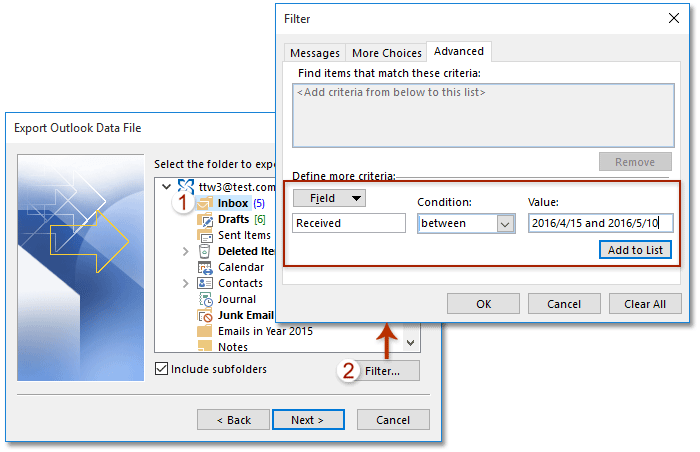 dos find files by date range