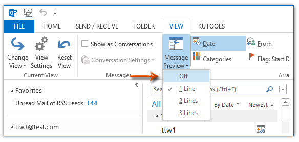 Change Message Preview In Outlook 2016 Palsleqwer