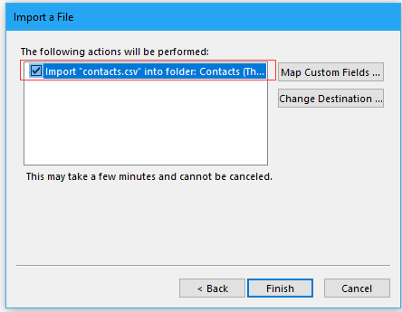 doc importar contatos do excel 10