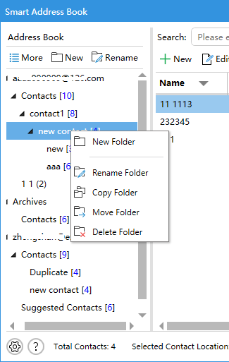 kutools-edit-contact-folder