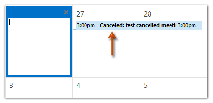 show cancelled meetings in outlook for mac 2017