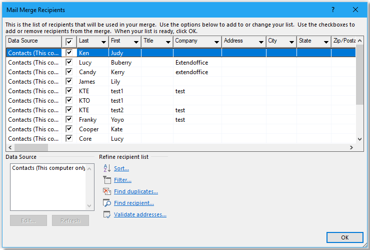 doc Druckkontakt als Versandetikett 5