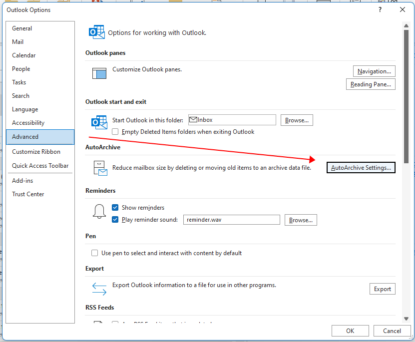 doc reduce mailbox size 12