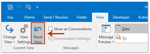 change back to old outlook