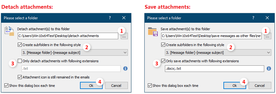 How to save attachments without opening the email in Outlook?
