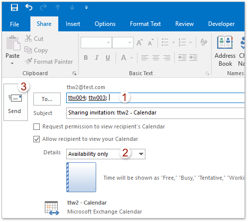 Outlookの共有カレンダーで予定を非表示にするにはどうすればよいですか