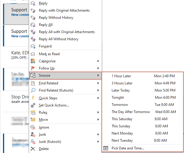 a screenshot of the message box