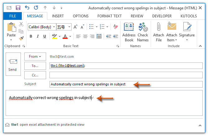 spell check not working in outlook mac