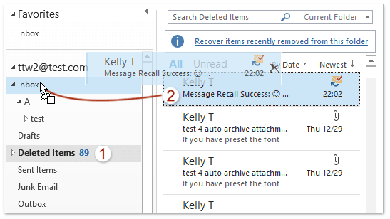 Hoe Verwijderde (Herstel) Verwijderde E-Mails In Outlook Ongedaan Maken?