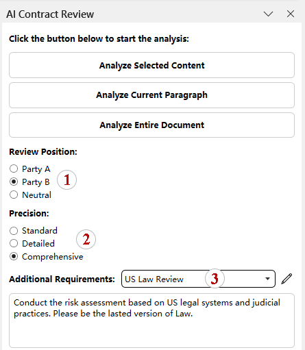 Kutools' AI Contract Review