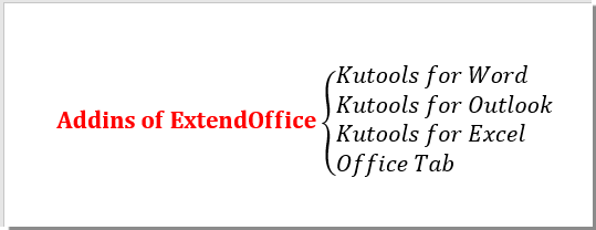 How To Bracket Over Multiple Lines Of Text In Word Document