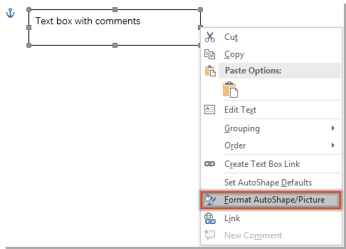 create text box in word 2003