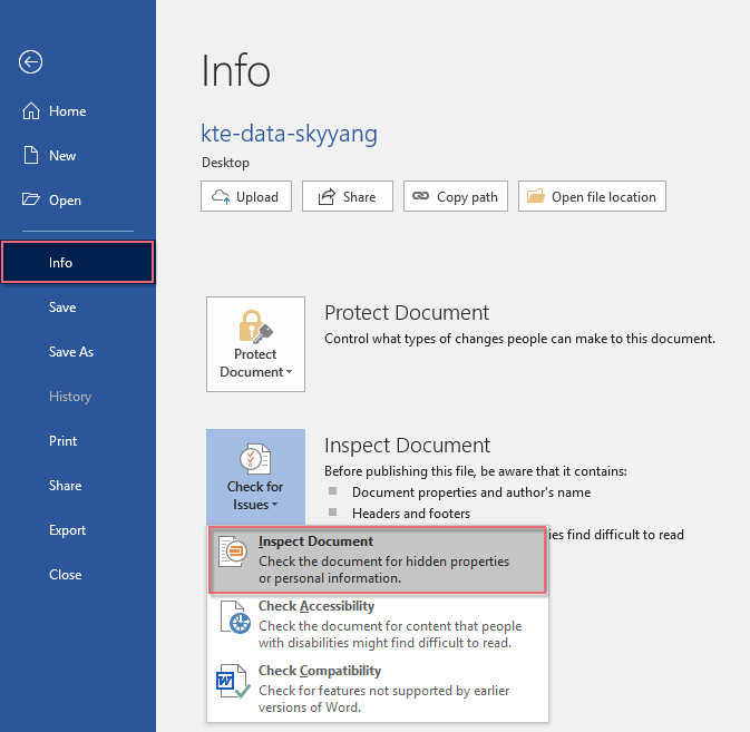 how to delete header section 2 alone in word 2013