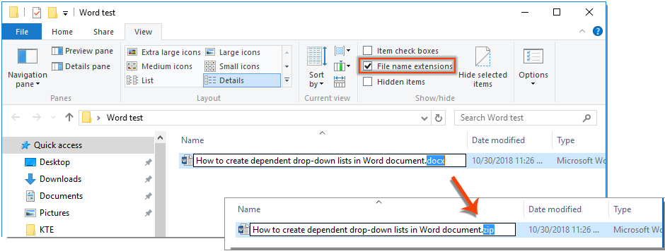 How to remove timestamps from existing comments in Word document