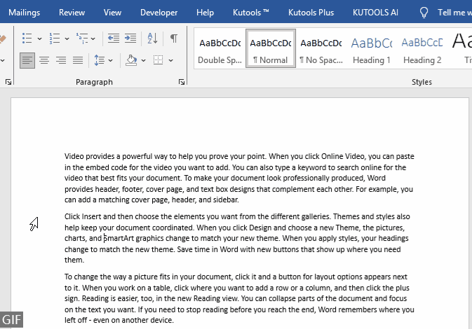 How to double space in Word - 4 easy methods